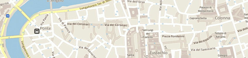 Mappa della impresa pinci enzo maria a ROMA