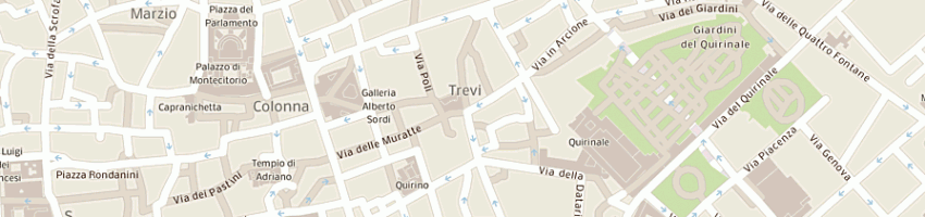 Mappa della impresa trevisport srl a ROMA