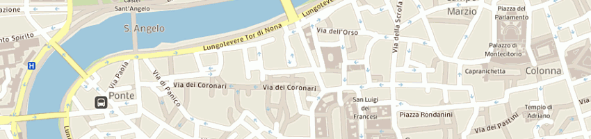 Mappa della impresa condominio piazza fiammetta 14 a ROMA