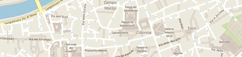 Mappa della impresa gruppo parlamentare forza italia a ROMA