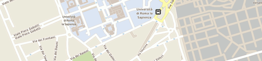 Mappa della impresa ama roma a ROMA