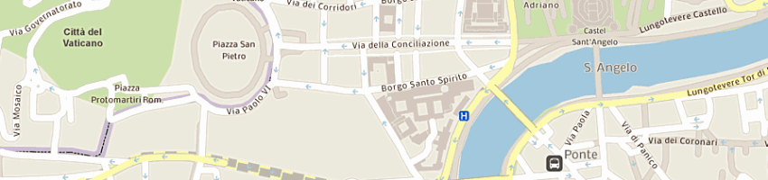 Mappa della impresa confederazione cooperative italiane a ROMA