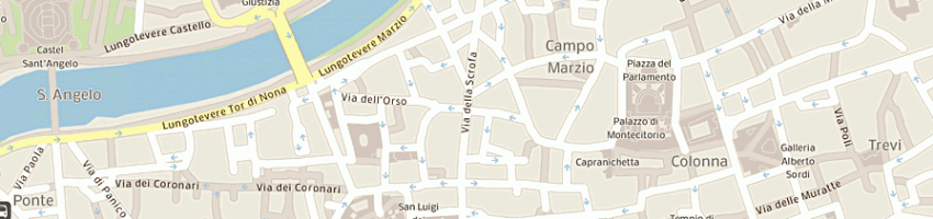 Mappa della impresa studio pontecorvo spizzichino dottori commercialisti associati a ROMA
