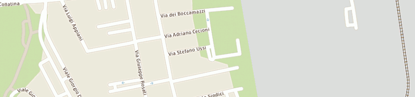 Mappa della impresa garden beauty di mattioli cristina a ROMA