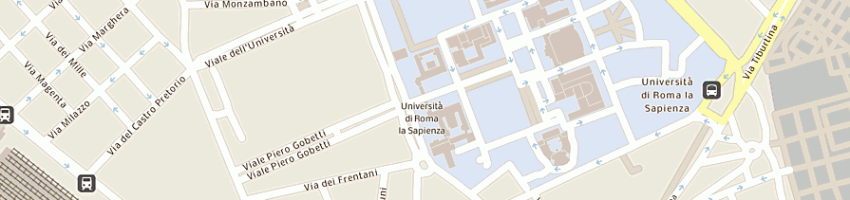 Mappa della impresa de biase daniela a ROMA