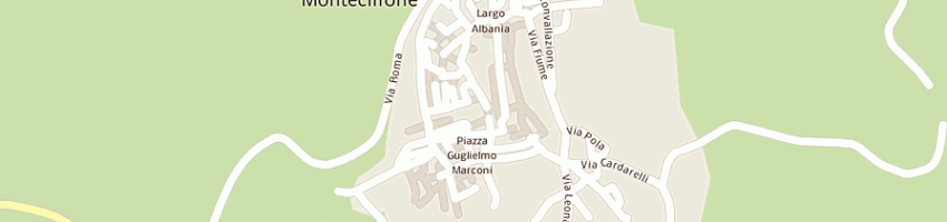 Mappa della impresa carabinieri a MONTECILFONE