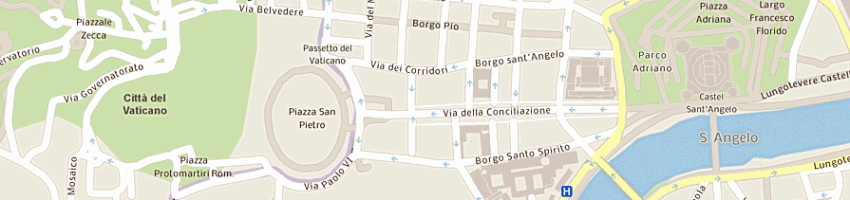 Mappa della impresa societa' team work lavoro interinale a ROMA