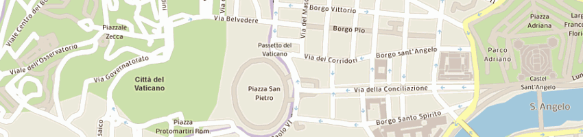 Mappa della impresa naddeo e bonconcelli a ROMA