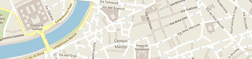 Mappa della impresa freni carla a ROMA