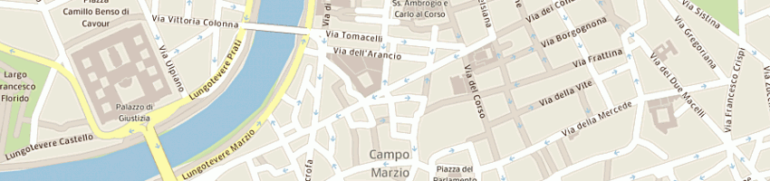 Mappa della impresa accademia di calabria a ROMA