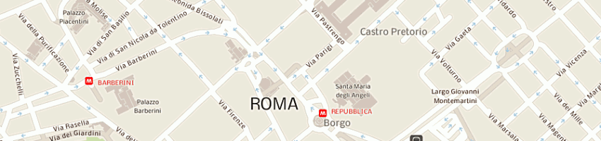 Mappa della impresa international garage srl a ROMA