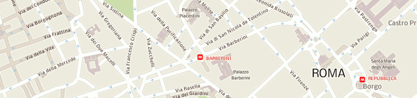 Mappa della impresa banca banco di sicilia spa a ROMA