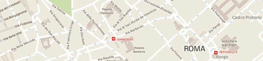 Mappa della impresa farmacia lebano a ROMA