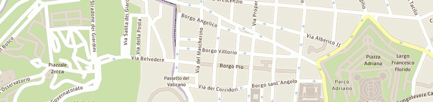 Mappa della impresa antonelli fernando e dante a ROMA