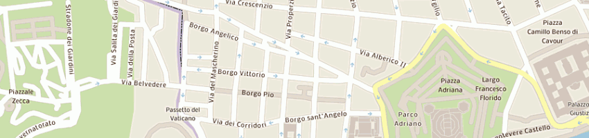 Mappa della impresa mangiosardo a ROMA