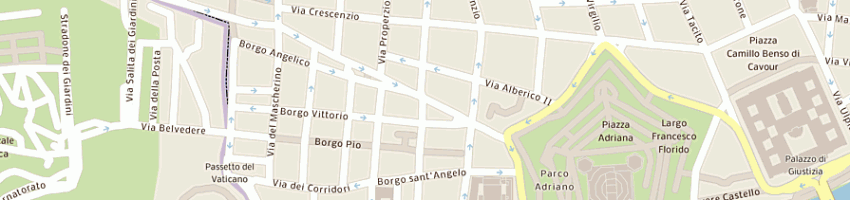 Mappa della impresa aldor fashion srl a ROMA