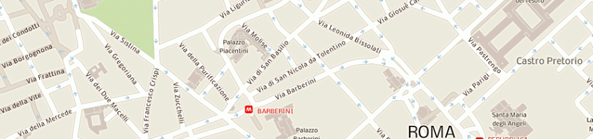 Mappa della impresa bevilacqua salvatore a ROMA