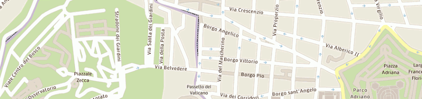 Mappa della impresa rent scooter borgo snc di auriemma elisiano e mantoani cinzia a ROMA