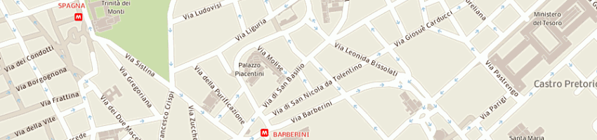 Mappa della impresa albacom spa a ROMA