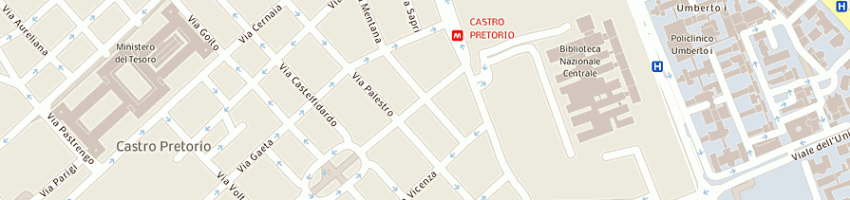 Mappa della impresa latini massimo ormiro a ROMA