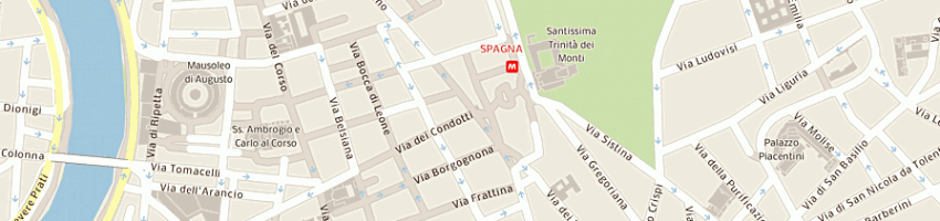 Mappa della impresa luxury goods italia spa a ROMA