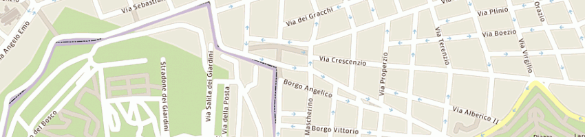 Mappa della impresa ambasciata presso la s sede cile a ROMA