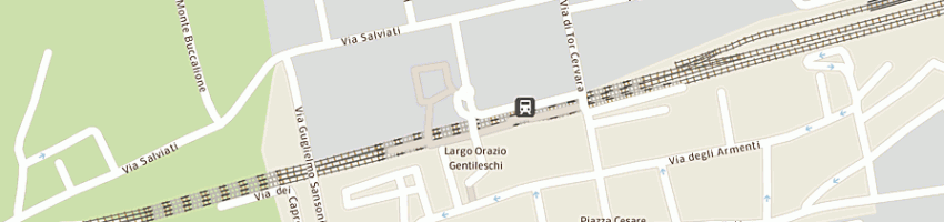 Mappa della impresa metal infissi - costruzioni metalliche srl a ROMA