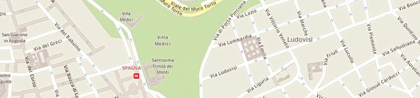 Mappa della impresa ruzza dr ivo e ciaccia drssa mirella a ROMA