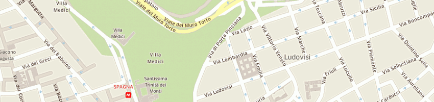 Mappa della impresa tecnohotel srl a ROMA