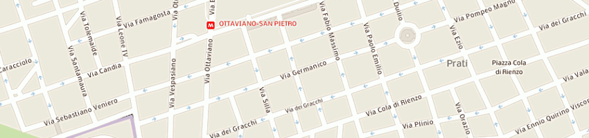 Mappa della impresa distinguo sas di luca marinacci e c a ROMA