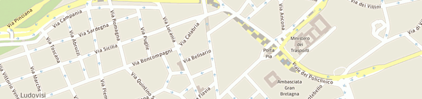 Mappa della impresa bruni francesca a ROMA