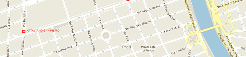 Mappa della impresa viam di amoroso e simona viola - snc a ROMA