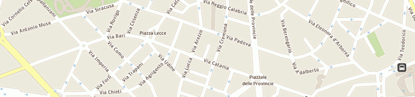 Mappa della impresa ditta fani trasporti pianoforti e traslochi mobili a ROMA
