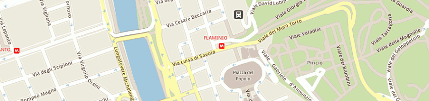 Mappa della impresa gamba service spa a ROMA