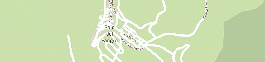 Mappa della impresa municipio di roio del sangro a ROIO DEL SANGRO