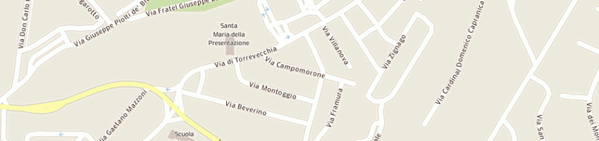 Mappa della impresa corvi marisa a ROMA