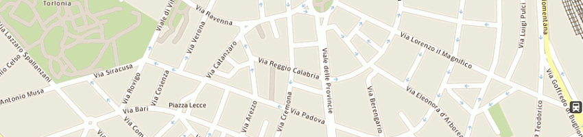 Mappa della impresa mercure roma pzza bologna a ROMA