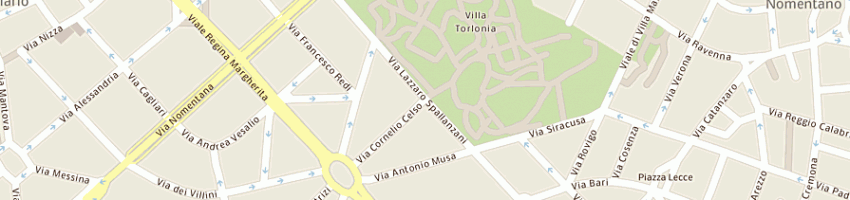 Mappa della impresa studio graffiti di fuganti guido e csas a ROMA