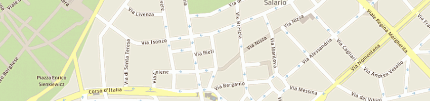 Mappa della impresa la capoeira srl a ROMA