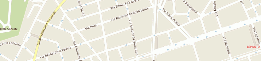 Mappa della impresa de jacobis roberto a ROMA