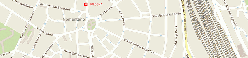 Mappa della impresa g e v srl a ROMA