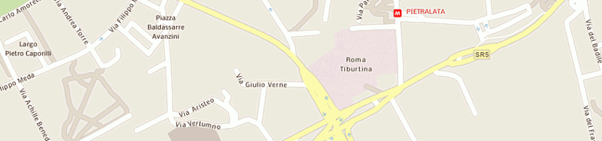 Mappa della impresa alisei sas di di nozzi anna maria e c a ROMA