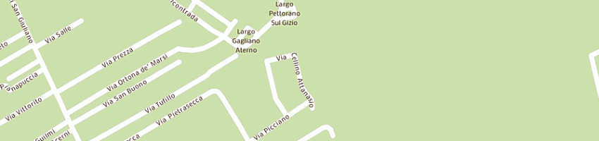 Mappa della impresa dueci snc a ROMA