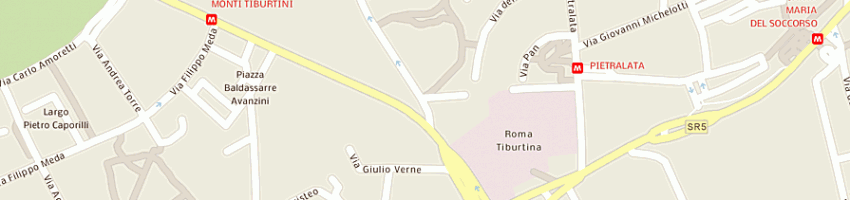 Mappa della impresa astric srl a ROMA
