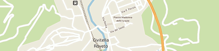 Mappa della impresa cicchinelli valter silvio a CIVITELLA ROVETO