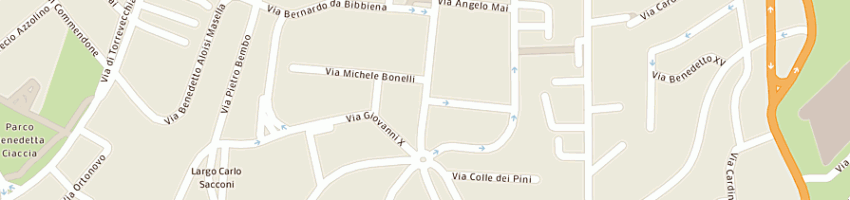 Mappa della impresa de marco sergio a ROMA