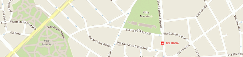 Mappa della impresa casa di cura villa margherita a ROMA