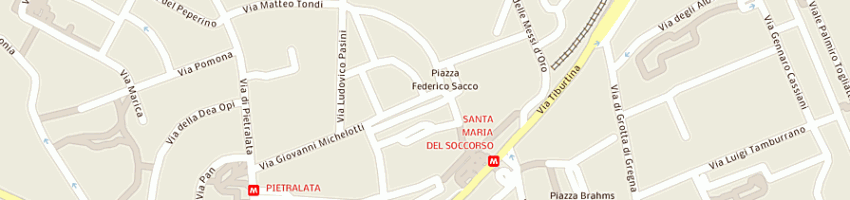 Mappa della impresa domenichini zaira a ROMA