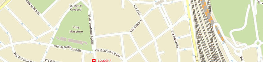 Mappa della impresa studio csi di raffaele cianci venturi sas a ROMA