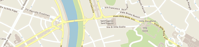 Mappa della impresa ambasciata presso la s sede italia a ROMA